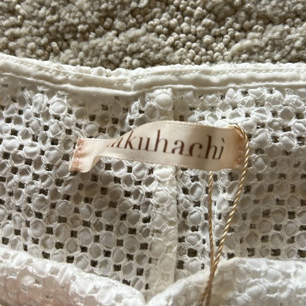 NWT Shakuhachi Off The Shoulder Sheer Dress Cover Up Small - Picture 10 of 17